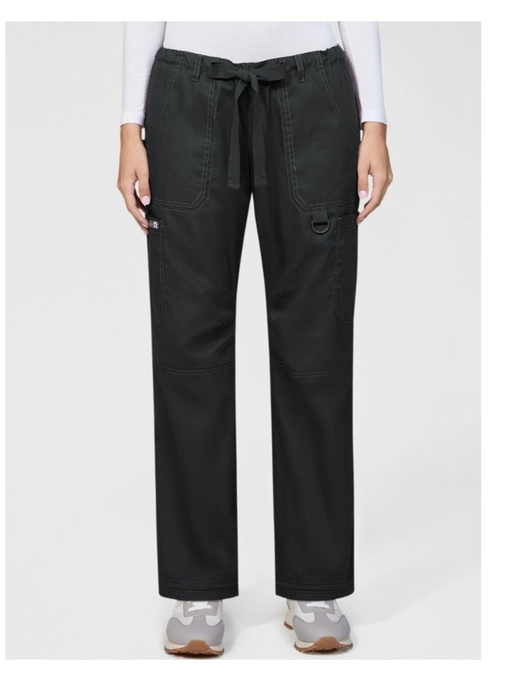 Koi By Kathy Peterson Lindsey Women's Scrub Pants -Black - XS (Petite)